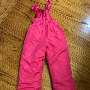 Kids snow pants size 4 girls